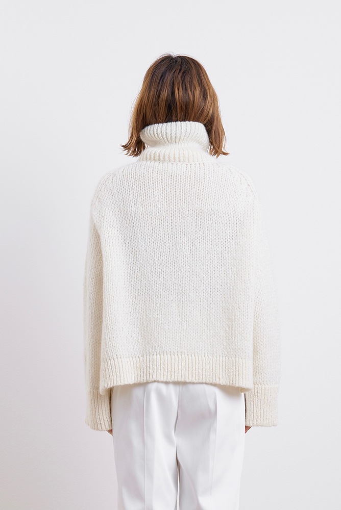 shirocon キッドモヘアハイネック