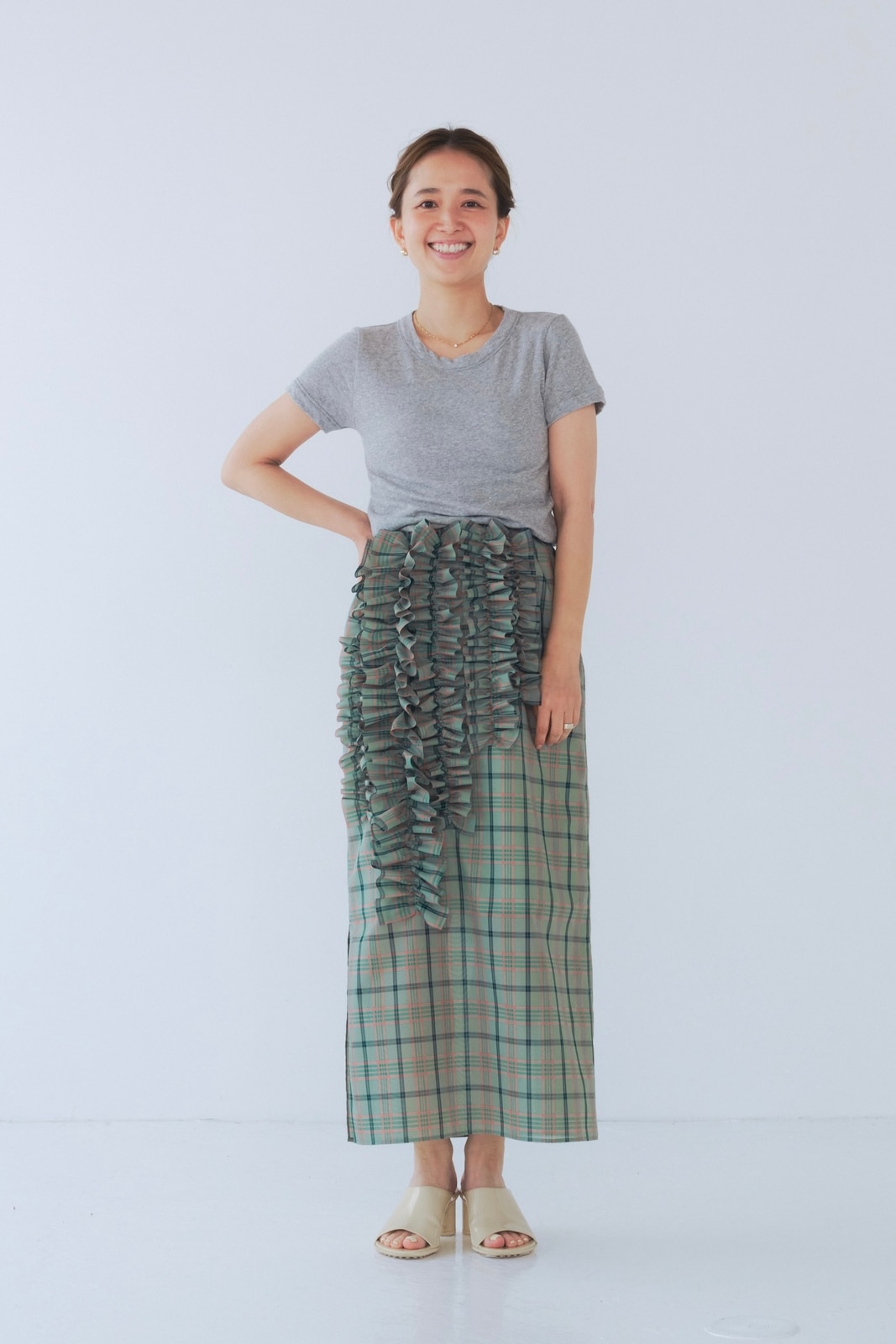 たっぷりフリルシアースカート | 2025 SM Collection| yori