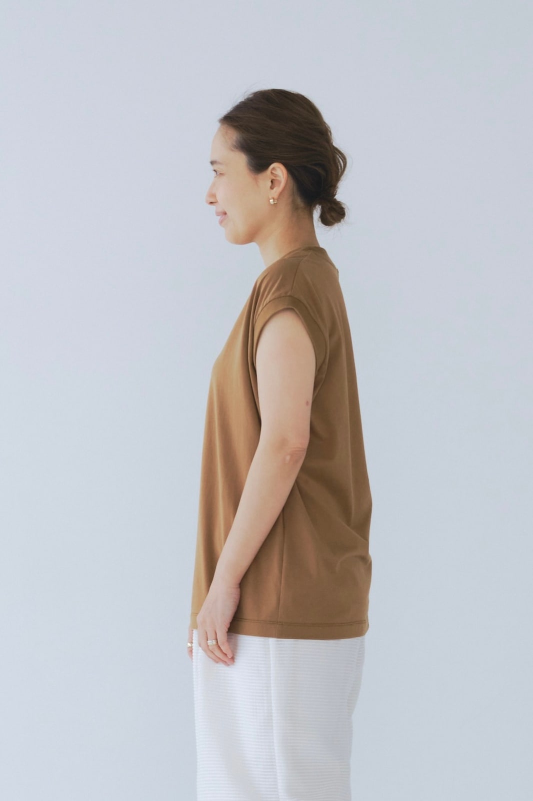 新品タグ付き　yori クラシックコットンT ホワイト 36 クラシックコットンタンク【2025SM】 | all item| yori