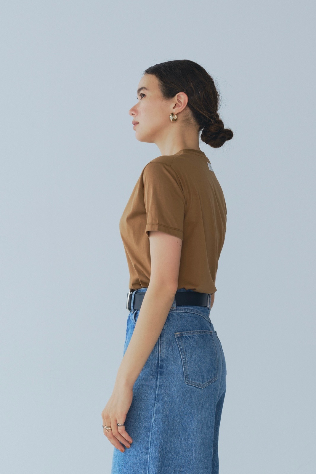 新品タグ付き　yori クラシックコットンT ホワイト 36 クラシックコットンTee | all item| yori