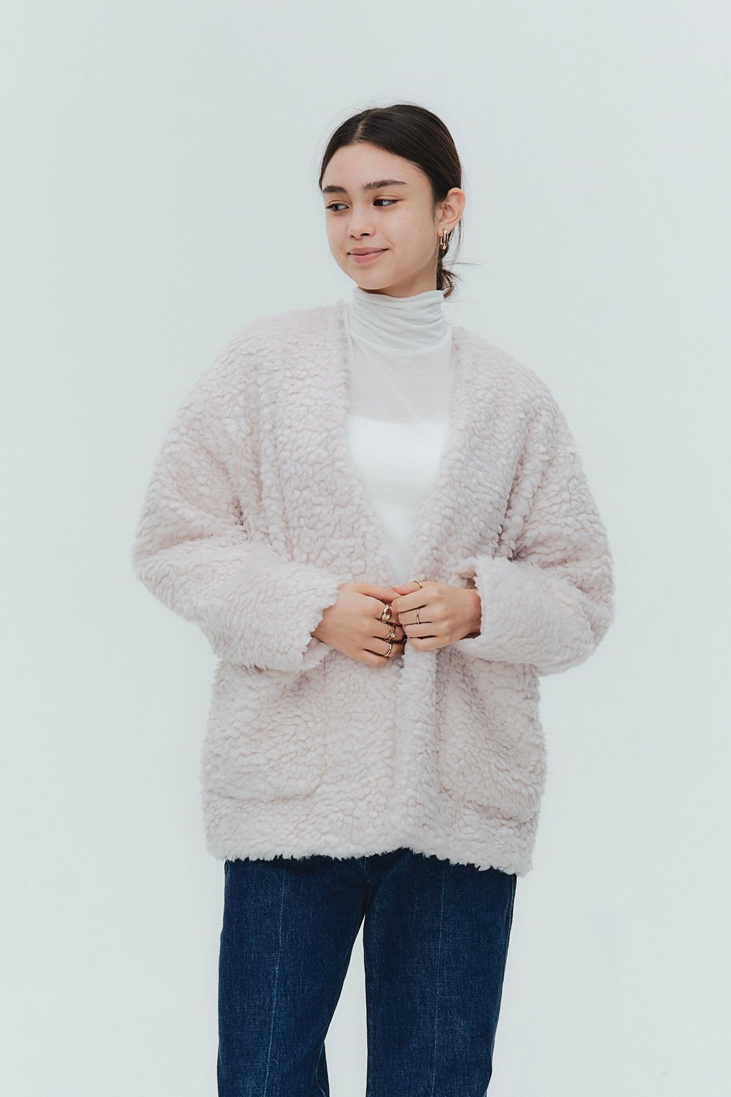 プードルカーディガン