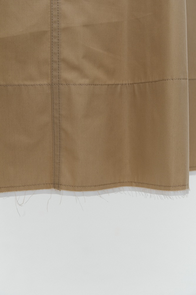 yoriヨリ　ベルト付チノフレアスカート popupshop】ベルト付チノフレアスカート【会場お渡し】 | 3