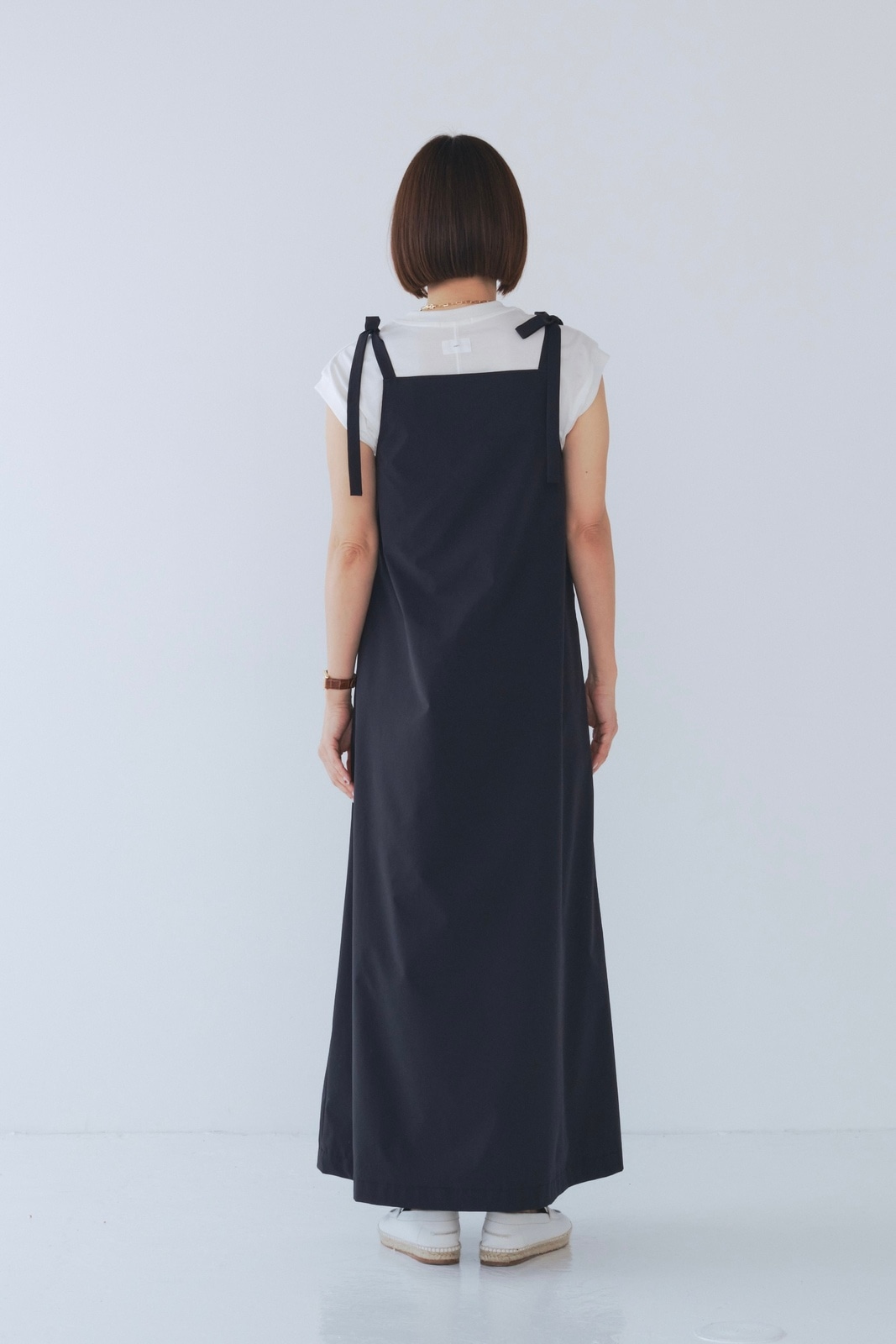 超歓迎された 7月上旬発売予定 UVショルダーリボンワンピース【2025SM ワンピース
