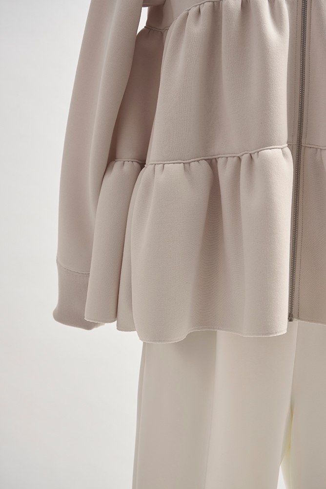 yori パーカー　新品未使用 ダンボールティアードパーカー | all item| yori