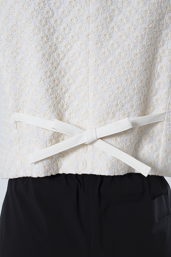 7月上旬発売予定 フラワー刺繍ミニジレ【2025SM】 | 2025 SM