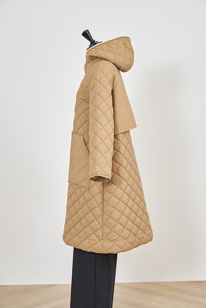 キルティングコート 