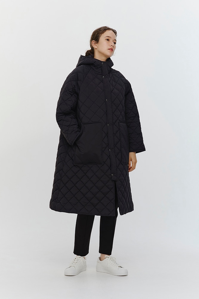 yori キルティングロングコート 22aw キルティングコート | all item| yori