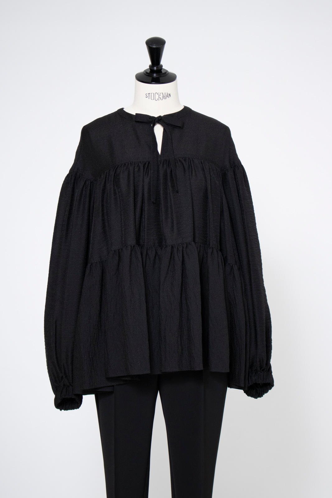 3月下旬発送予定 ウェイビーシアーティアードブラウス【2026SP