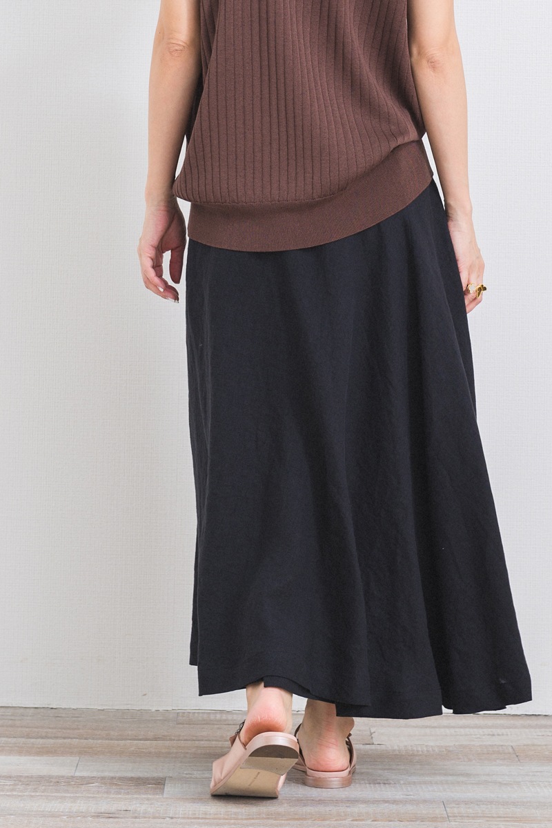 mark down】リネンラップスカート | mark down| yori 