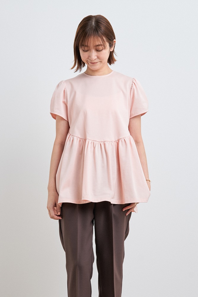 ラウンドヘム天竺カットソー【2022SM】 | 2022SM Collection | yori ラウンドヘム天竺カットソー【2022SM】 | 2022SM Collection | yori