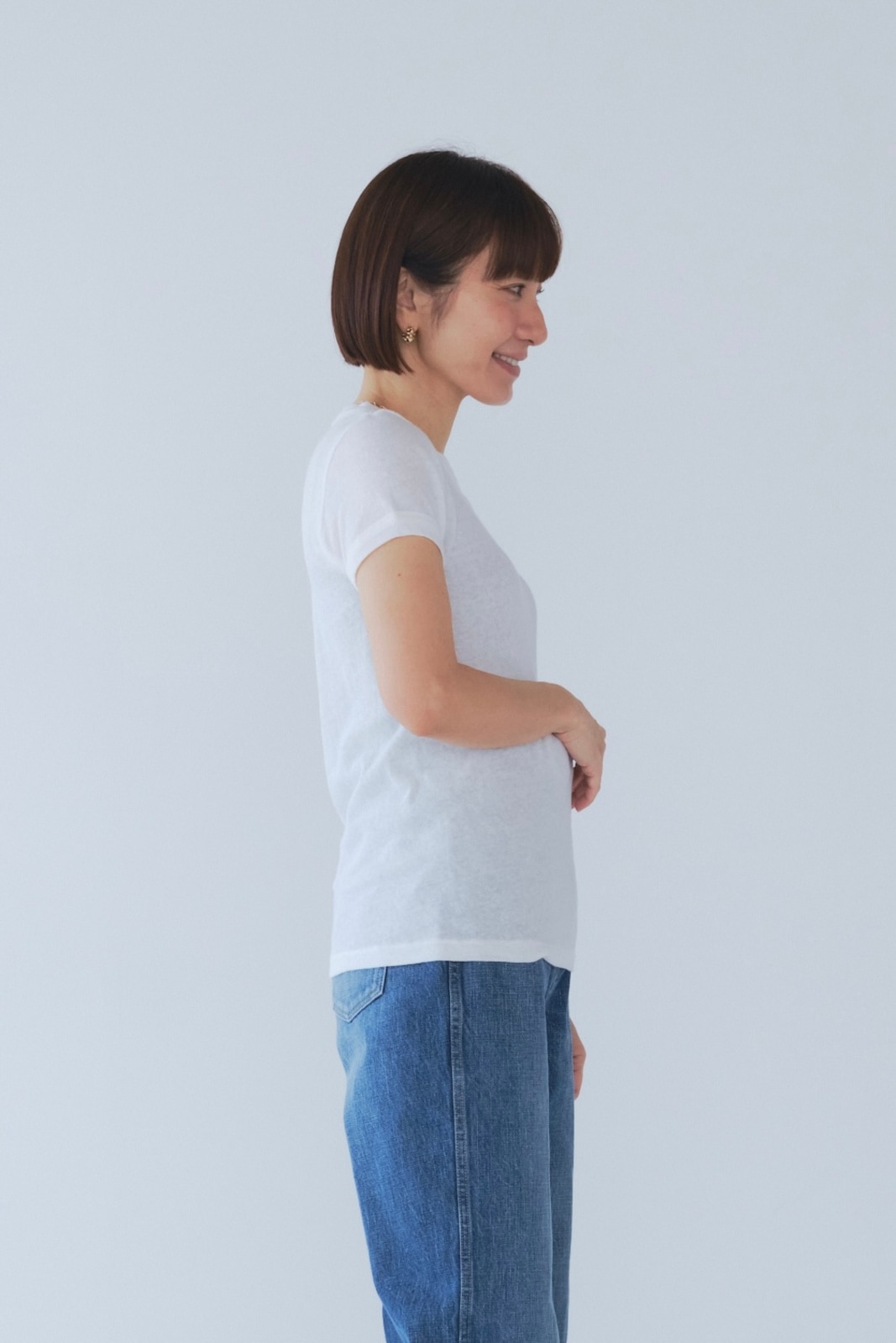 新品✩yori しっとりコンパクトTee【2025SM】36 しっとりコンパクトTee【2025SM】 | all item| yori
