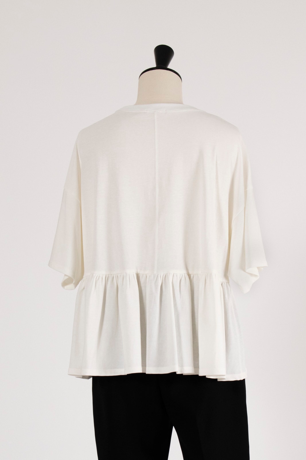 【新品・タグ付き】yori シャーベットフリルカットソー ミント フリーサイズ シャーベットフリルカットソー | all item| yori