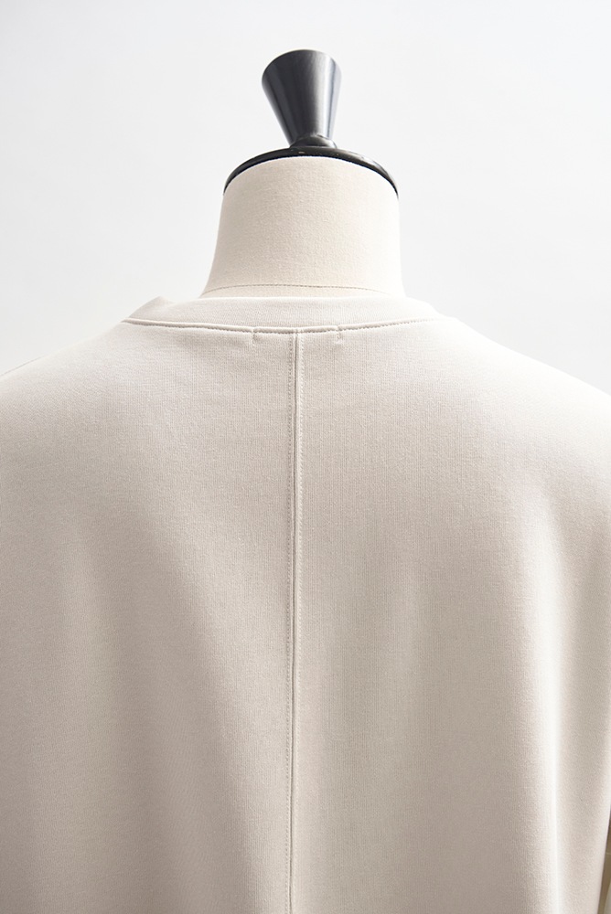 新品　yori チャンキーバックフレアtee yori ヨリ チャンキーバックフレアTee ホワイト 新品タグ付き