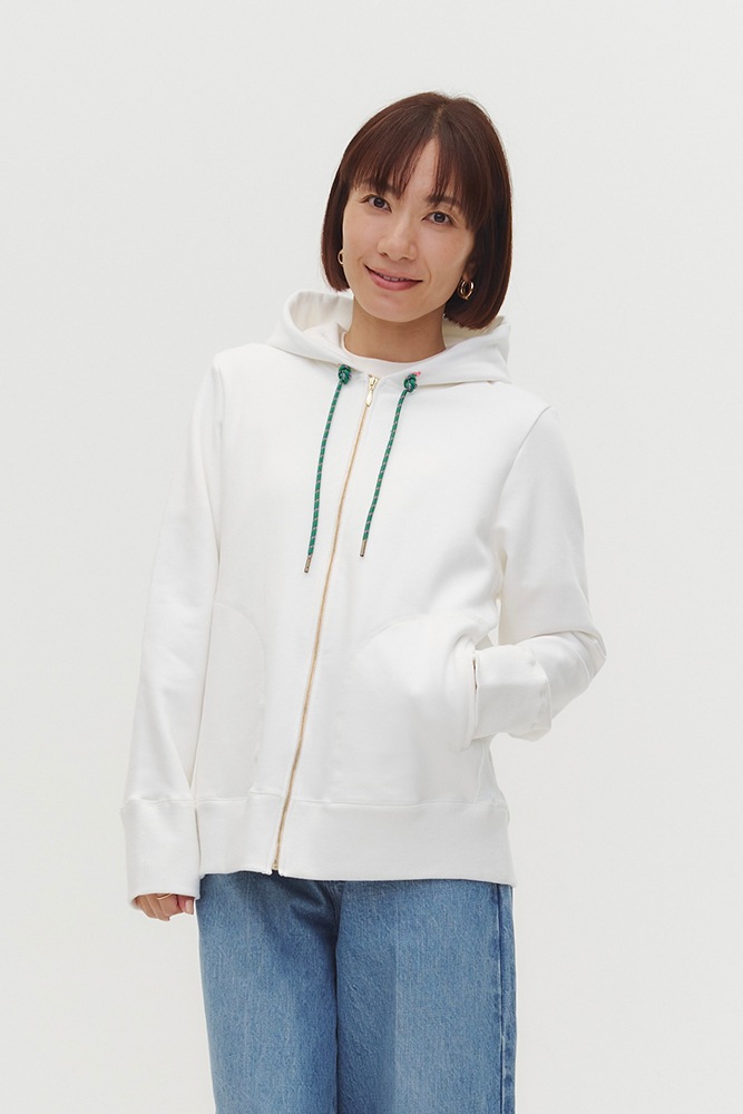yori ジップアップパーカー 新品