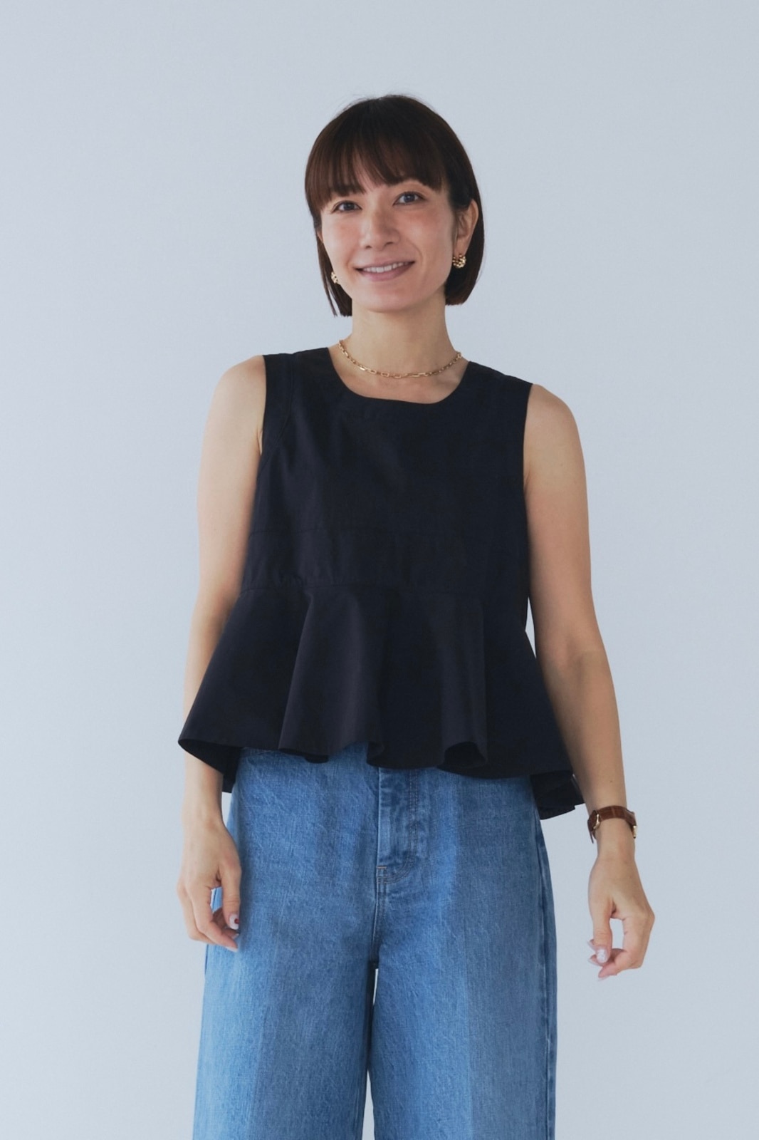 yori フクレフレアブラウス【2022SM】ブラック美品　38 2025年最新】フクレフレアブラウス 38の人気アイテム - メルカリ