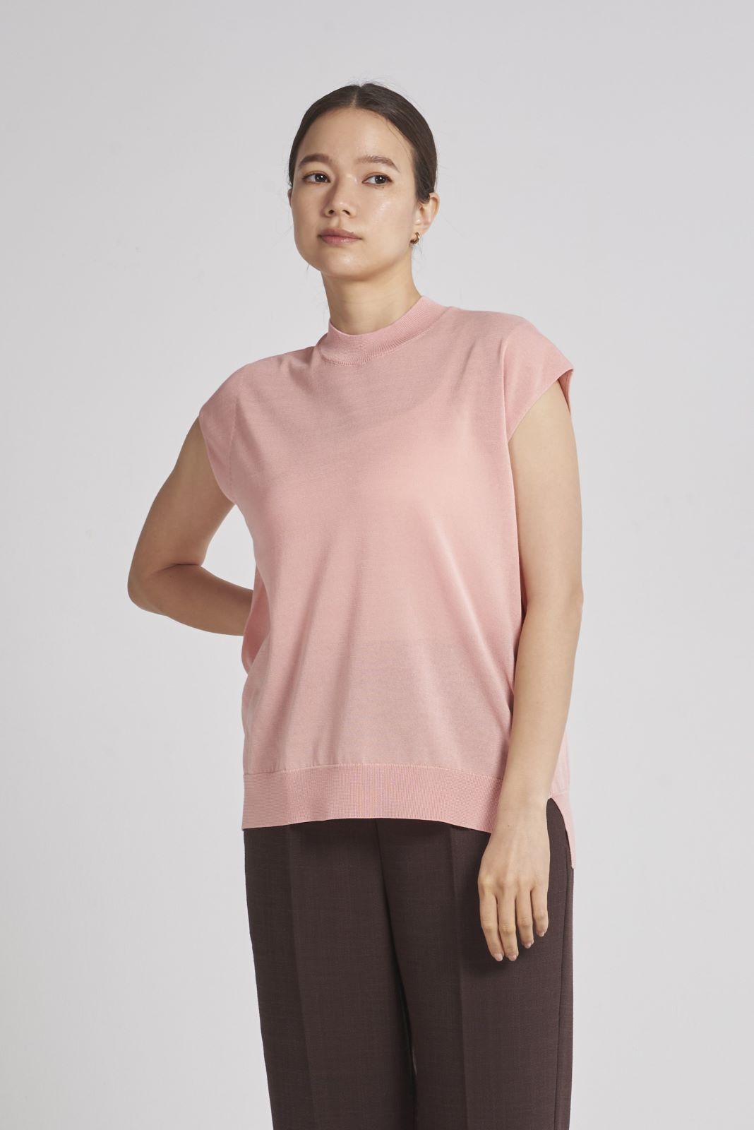 定価以下♡yori2024 シャーベットニットノースリーブ タグ付き シャーベットニットノースリーブ | mark down| yori