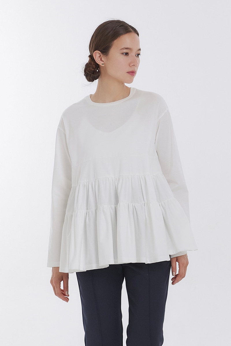 美品　shirocon ティアードカットソー | all item| yori