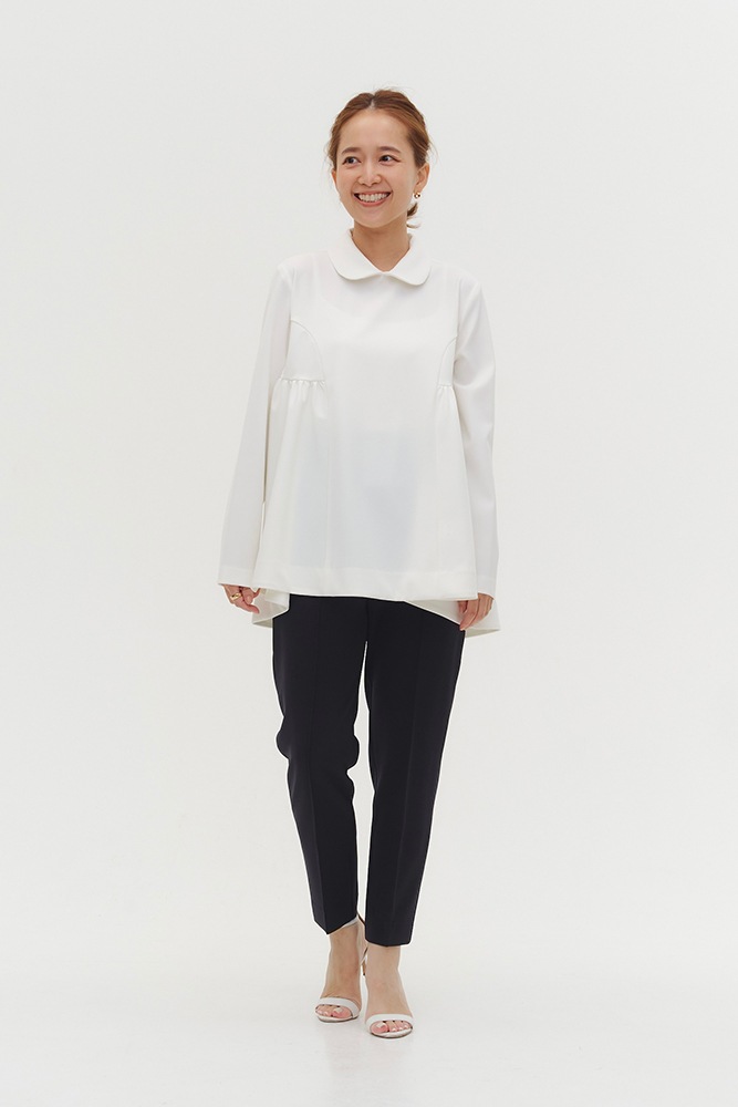 popupshop】サイドギャザーセレモニーブラウス【会場お渡し】 | 3