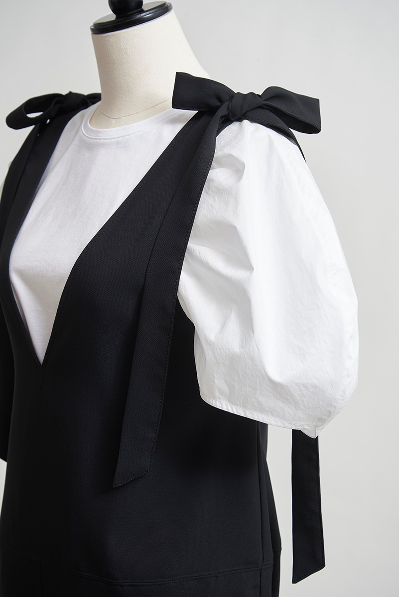 トリアセリボンサロペット | dress | yori
