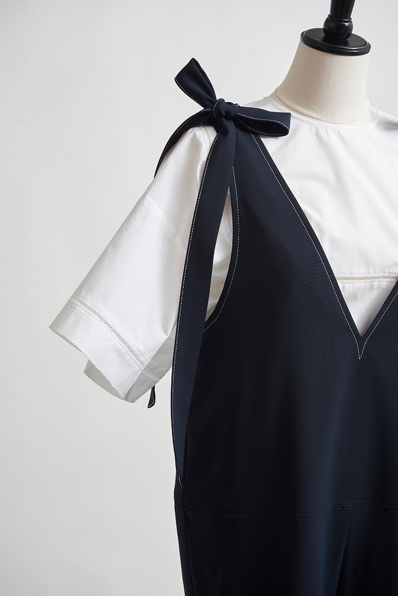 トリアセリボンサロペット | dress | yori