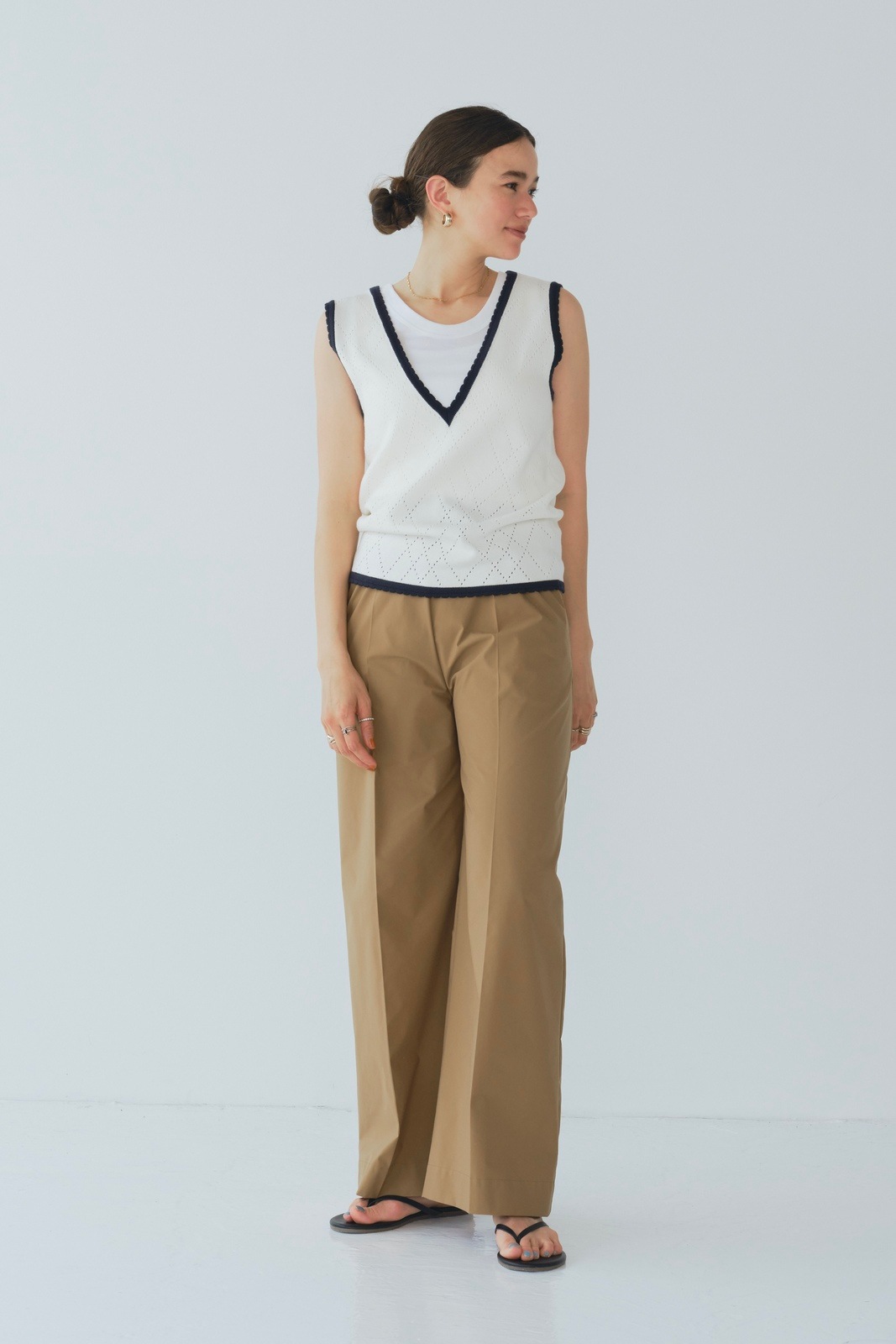 半額ストア Uネックコットンタンクトップ【2025SM】7/7pm21:00～発売 | 7 トップス