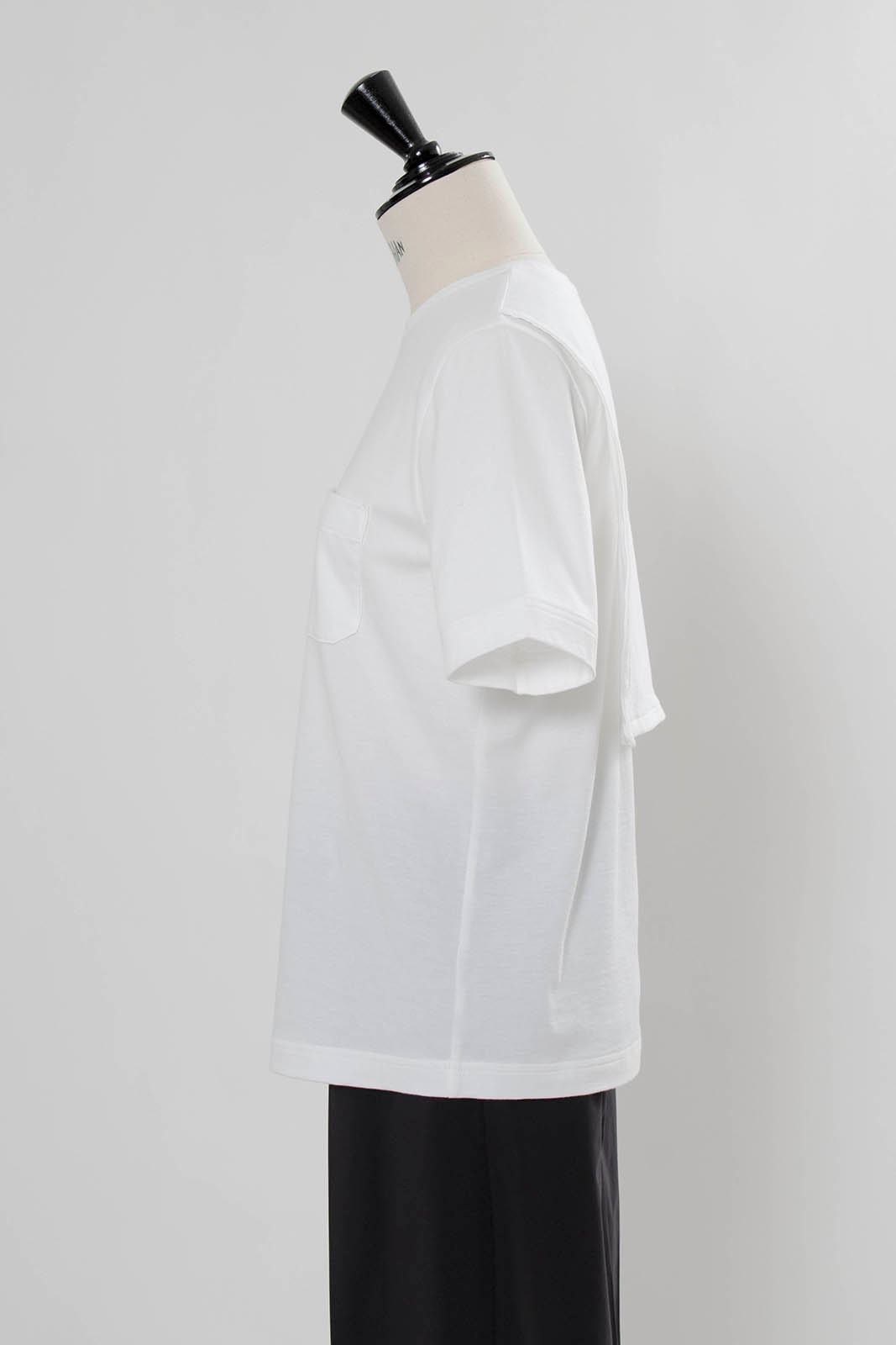yori　ヨリ　バックセーラーTee 　ホワイト Tシャツ カットソー　白　M yori ヨリ バックセーラーTee ホワイト Tシャツ カットソー 白 M