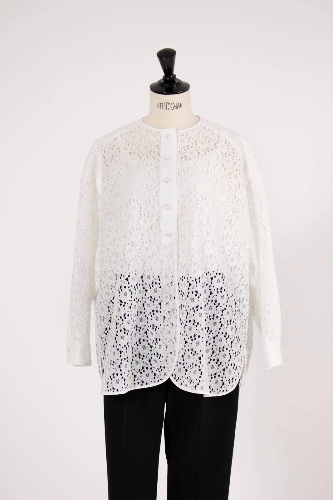 新品yoriフロッキーレースシャツ フロッキーレースシャツ【2025AW】 | all item| yori