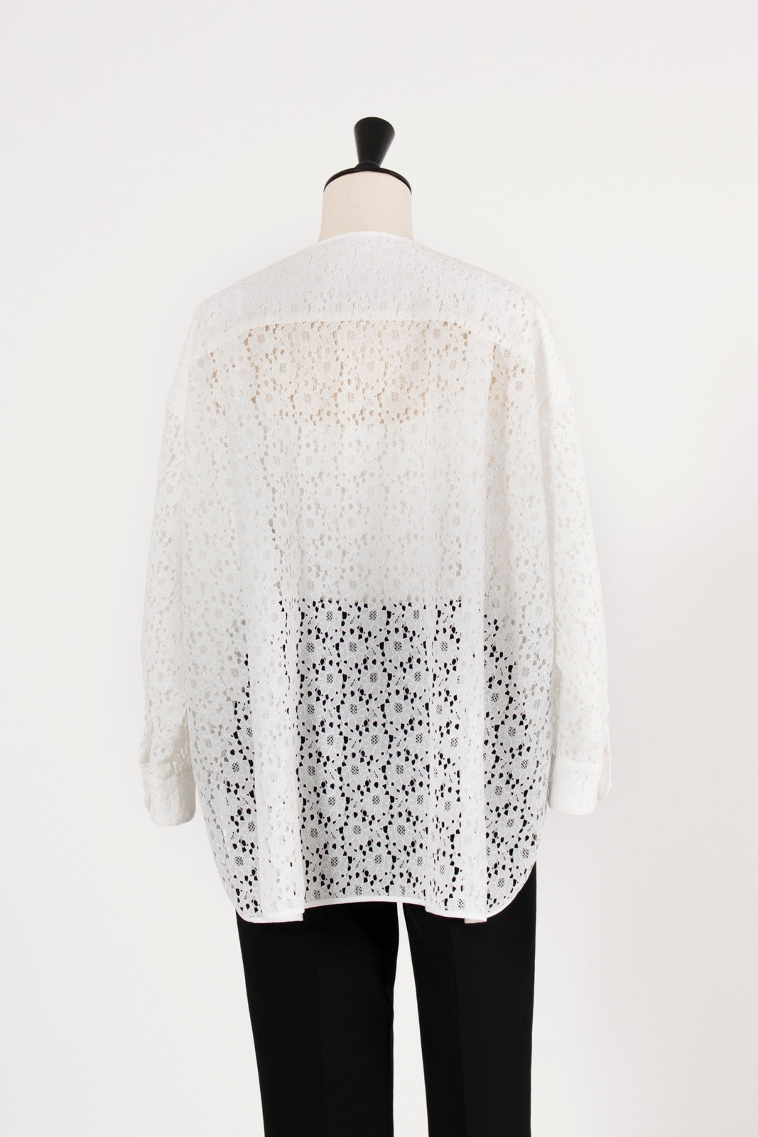 【新品 未使用】 yori フロッキーレースシャツ 2025AW フロッキーレースシャツ【2025AW】 | all item| yori