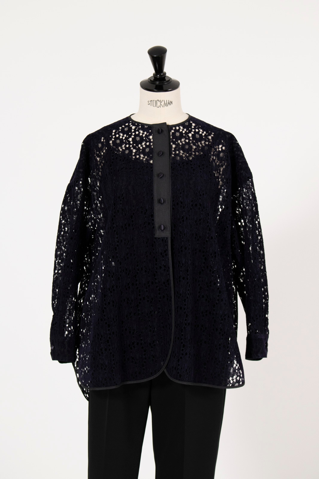 【新品　未使用】　yori フロッキーレースシャツ　2025AW フロッキーレースシャツ【2025AW】 | all item| yori