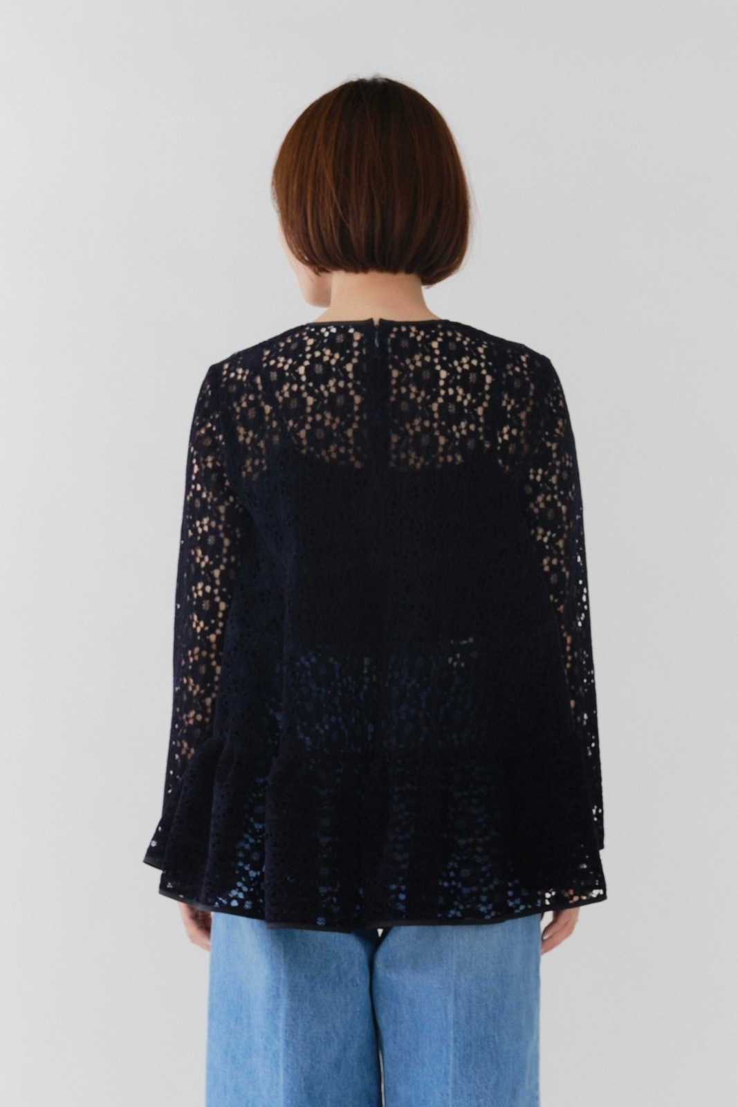 フロッキーレースティアードブラウス【2025AW】 | all item| yori