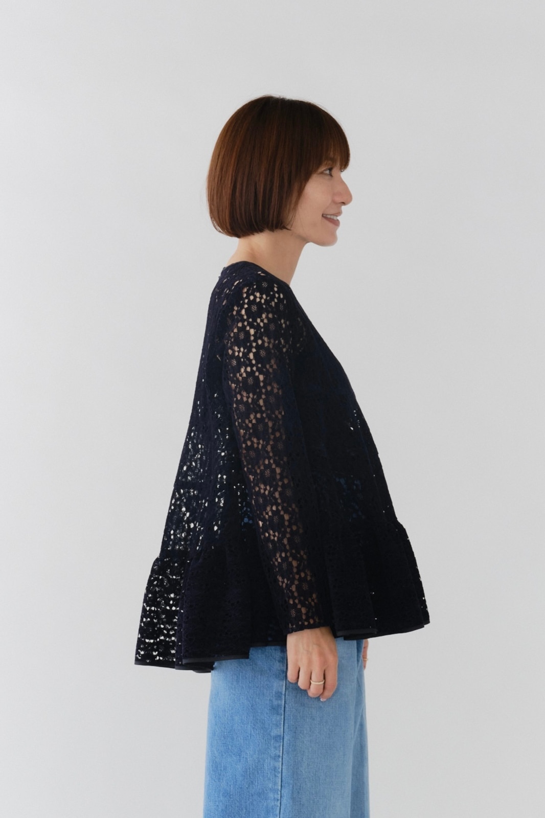 フロッキーレースティアードブラウス【2025AW】 | all item| yori