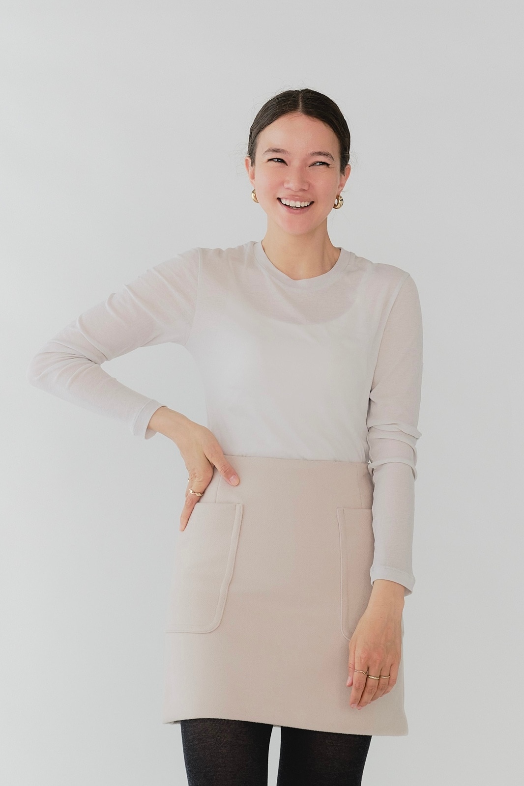 yoriコットンシアーロンTee コットンシアーロンTee【2025AW】 | all item| yori