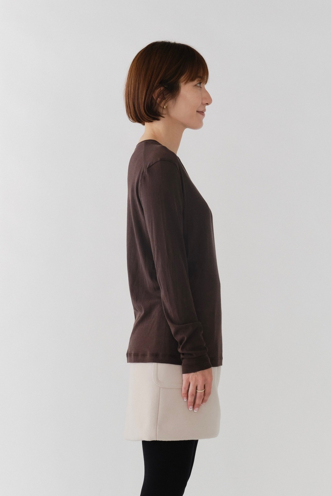 yori コットンシアーロンTee サックス　36 会場限定カラー 2025AW コットンシアーロンTee【2025AW】 | all item| yori