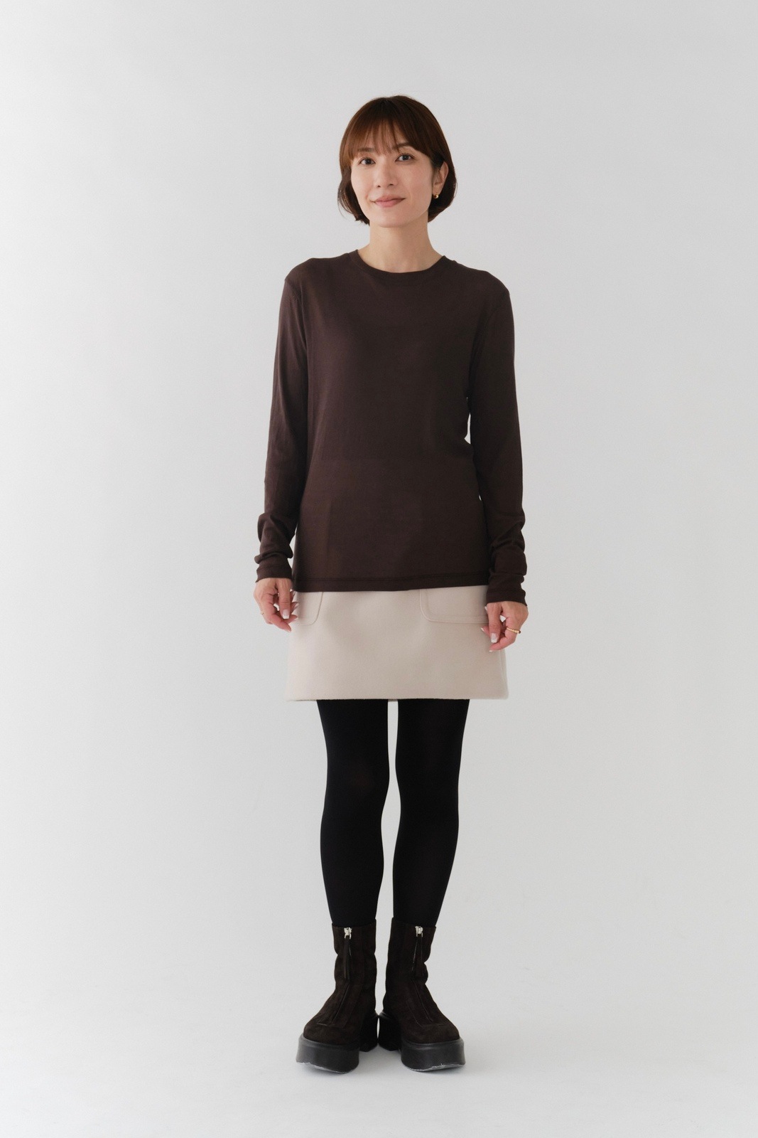 yori コットンシアーロンTee サックス　36 会場限定カラー 2025AW コットンシアーロンTee【2025AW】 | all item| yori