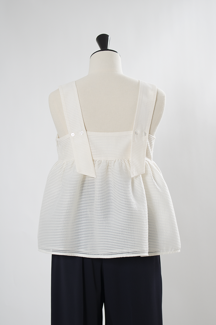 ♡April♡ シアーボーダーフレアキャミ 36 yori ヨリ ♡April様専用♡ シアーボーダーフレアキャミ 36 yori ヨリ
