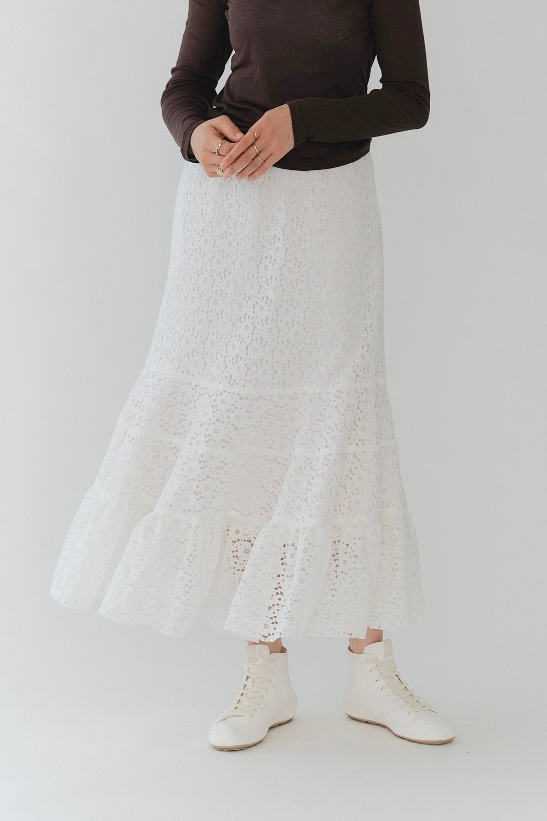 フロッキーレーススカート【2025AW】