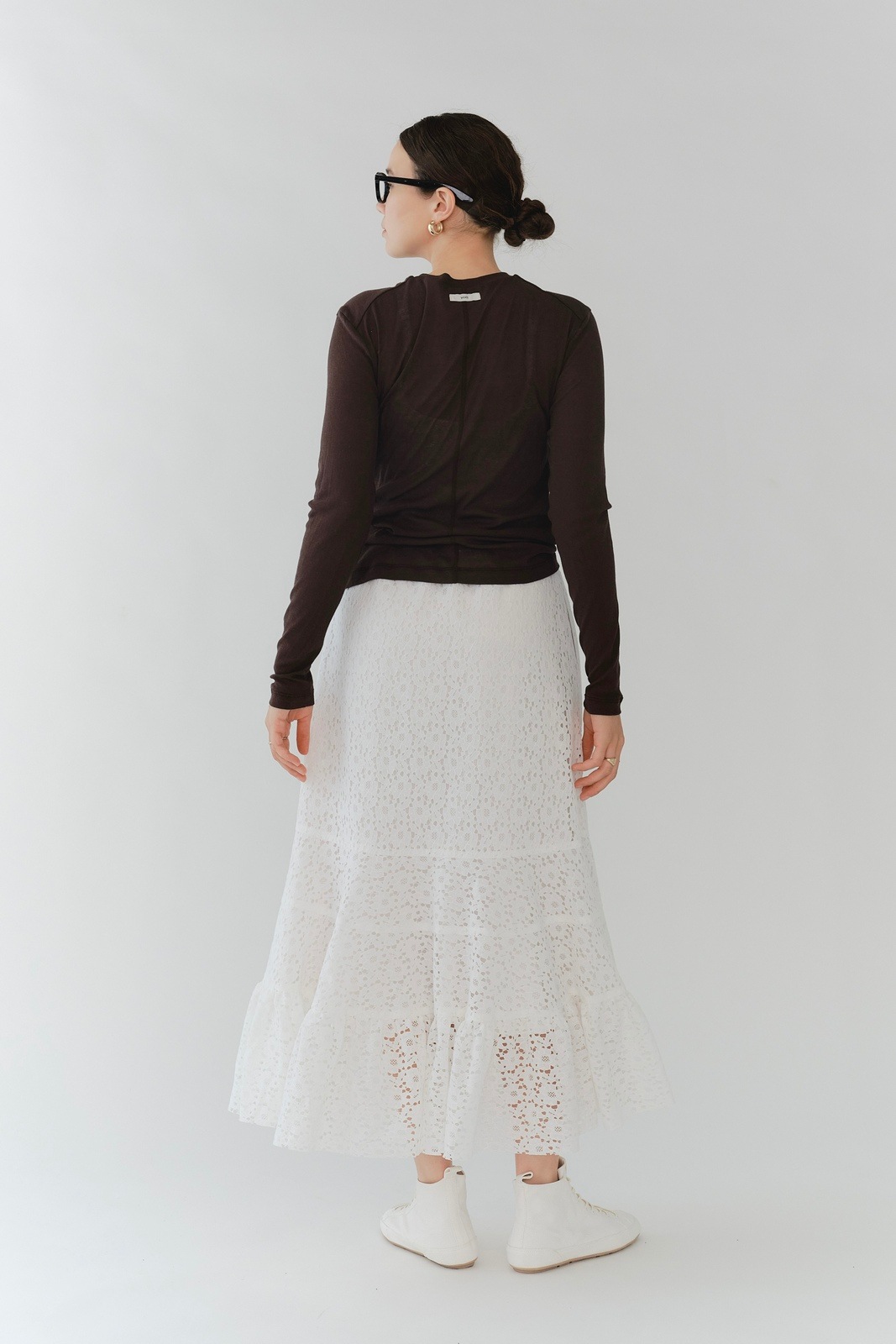 今月のみ出品yori shirocon新品未使用フロッキーレーススカート フロッキーレーススカート【2025AW】 | all item| yori