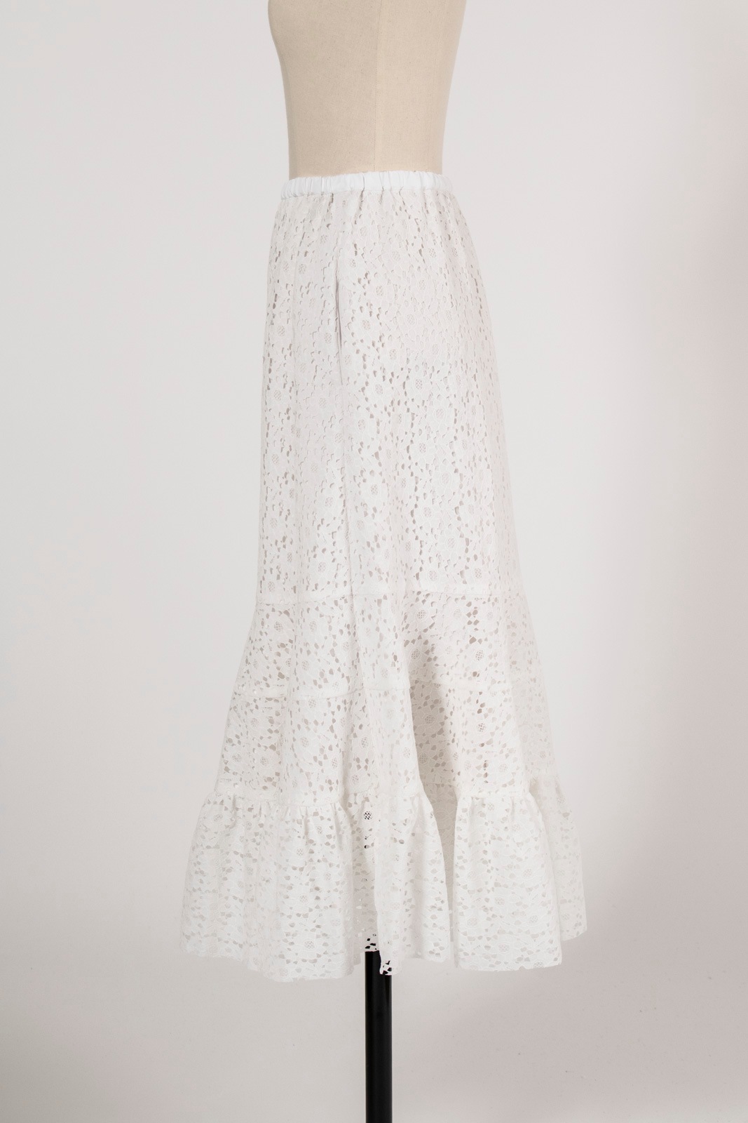 今月のみ出品yori shirocon新品未使用フロッキーレーススカート フロッキーレーススカート【2025AW】 | all item| yori