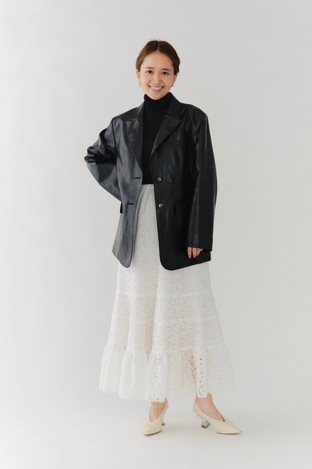 今月のみ出品yori shirocon新品未使用フロッキーレーススカート フロッキーレーススカート【2025AW】 | all item| yori