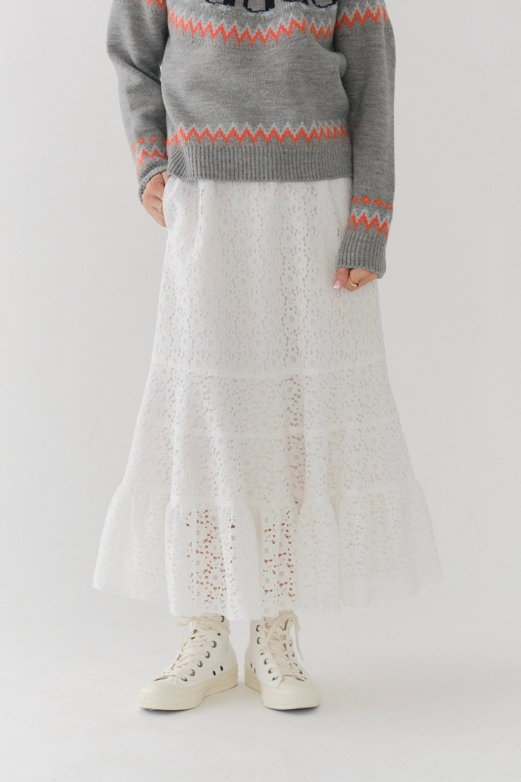 フロッキーレーススカート【2025AW】