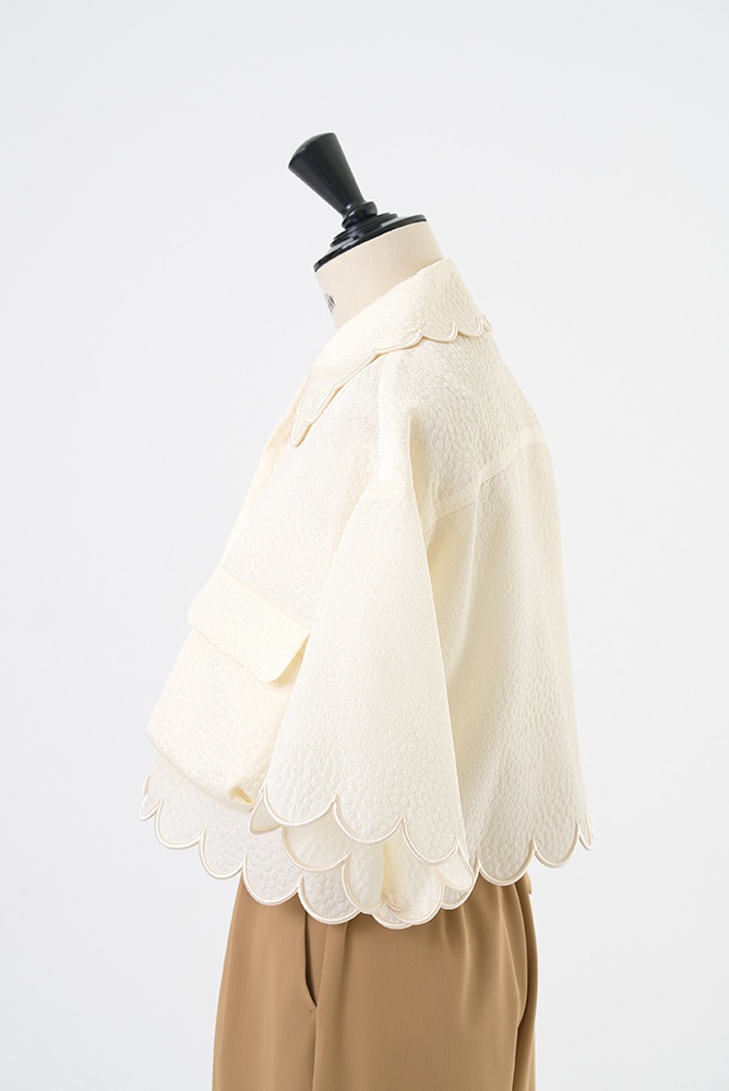 yori shiroconもくもくジャガードジャケット