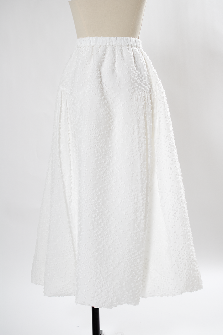 JASPO BWG5427 ホワイト スカート L8月いっぱい値下げ LAATO スカート HALF PLEATED SKIRT : ZOZOTOWN Yahoo!店 - 通販
