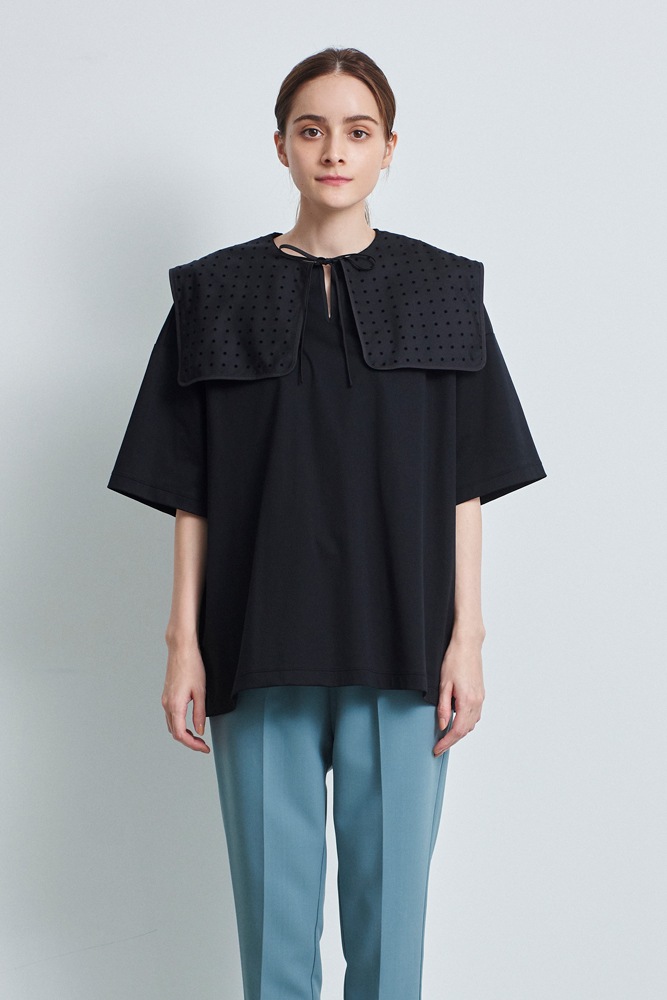 yori フロッキードットカラーTee | signalstationpizza.com