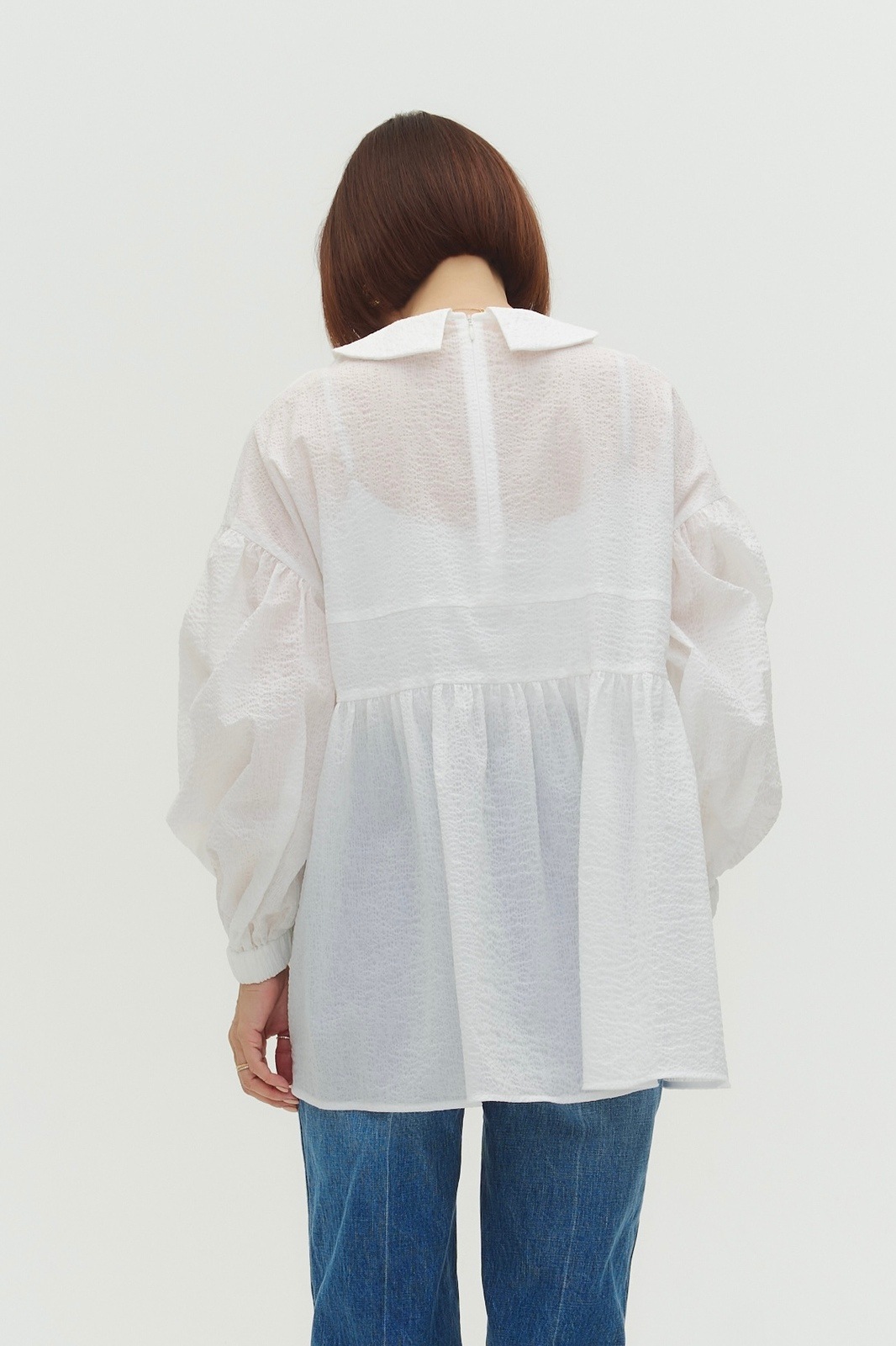 popupshop】フラットカラーシアーブラウス【会場お渡し】 | 3