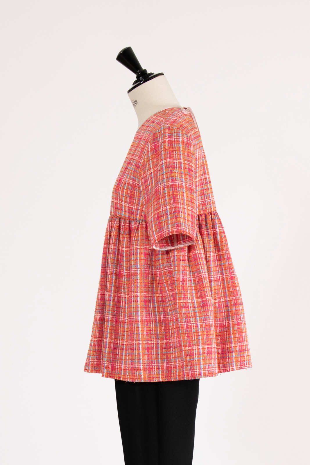 イッピーチェックフレアブラウス | 2025SM期中| yori