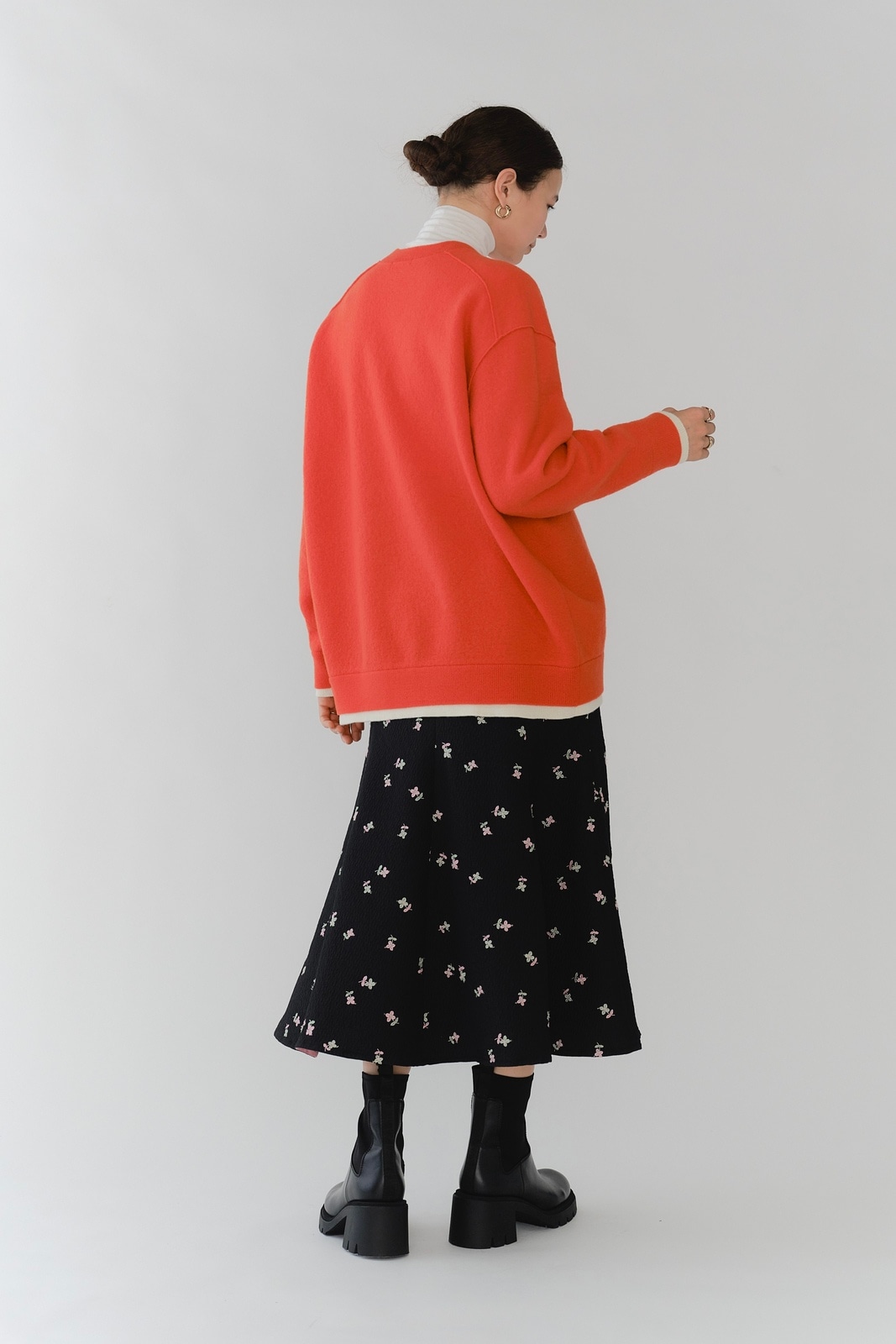 フクレ刺繍フレアスカート【2025AW】 | all item| yori