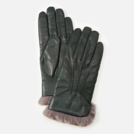 AltaClasseCAPRIGUANTI  メンズ 革手袋 グリーン