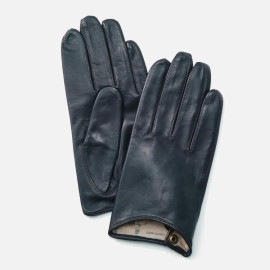 AltaClasseCAPRIGUANTI メンズ 革手袋 D/ブルー