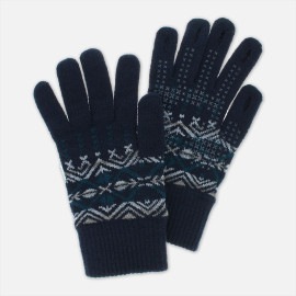 YUBIDERU メンズ ニット手袋