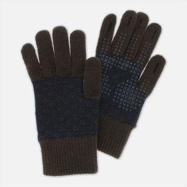 YUBIDERU メンズ ニット手袋